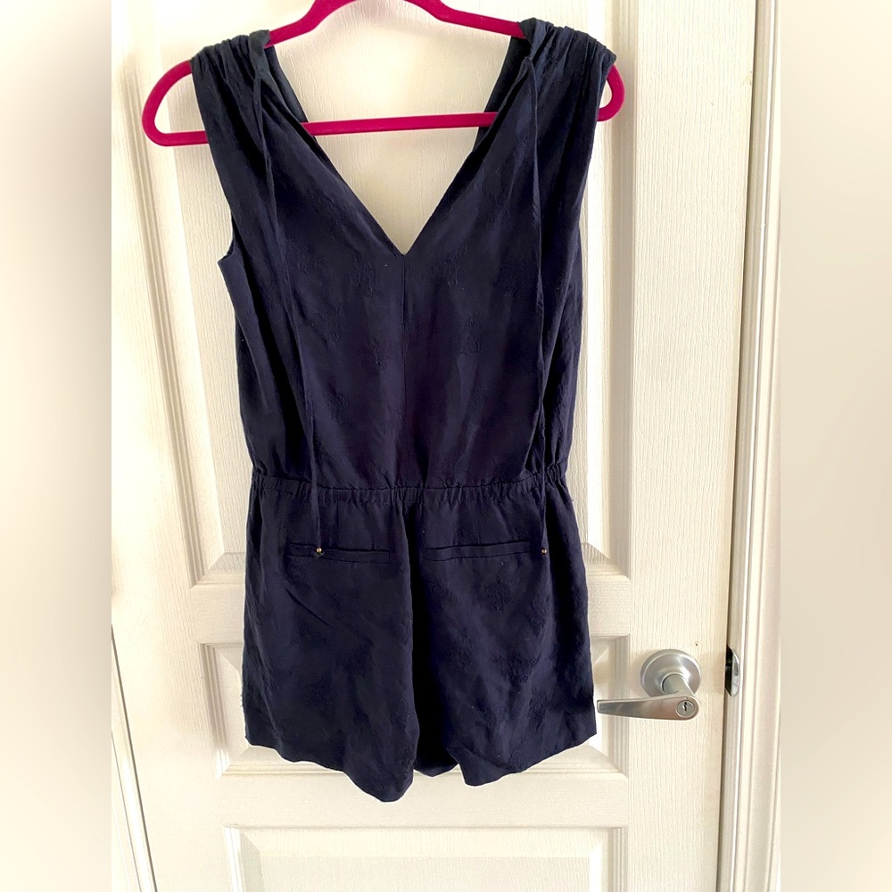Romper jumpsuit with pockets, size XS, loft